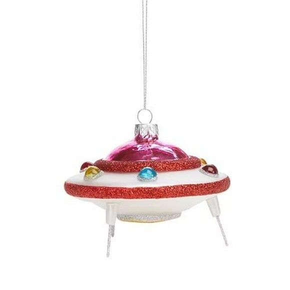 Bloomingdale's Space Ship Ornament - Picture 1 of 7